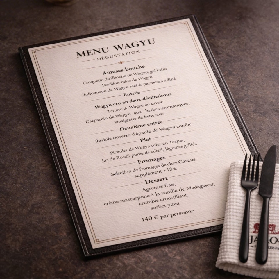 Le Wagyu s’invite au Jacob’s